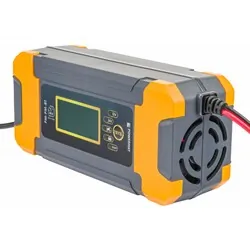 Prostownik mikroprocesorowy akumulatorowy 12V / 24V Powermat PM-PM-8T 10-etapowy LCD