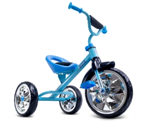 Rowerek trójkołowy dziecięcy Caretero Toyz York z pedałami - niebieski