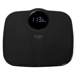 Elektroniczna waga łazienkowa Adler AD 8172 do 180 kg - czarna