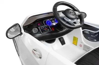 Samochód auto na akumulator Caretero Toyz Mercedes-Benz S63 AMG akumulatorowiec + pilot zdalnego sterowania - biały