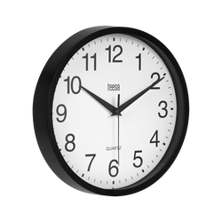 Zegar ścienny Teesa 25 cm - czarny