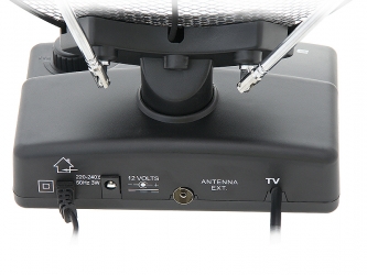 Cyfrowy zestaw telewizji naziemnej DVB-T tuner OPTICUM AX LION NS DVB-T2/C H.265 HEVC + antena pokojowa BLOW ATD17