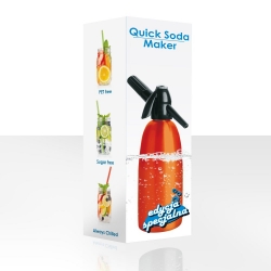 Saturator syfon do wody QUICK SODA SA-01 fioletowy 1L - special edition