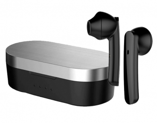 Bezprzewodowe słuchawki douszne TWS ART z mikrofonem czarne