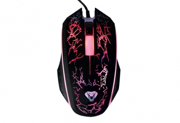 Podświetlana klawiatura dla graczy FURY HELLFIRE 2 + podświetlana mata + mysz + słuchawki