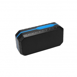 Przenośny Głośnik bluetooth ART AS-B03 Czarno-niebieski mikrofon FM SD 3W wodoodporny