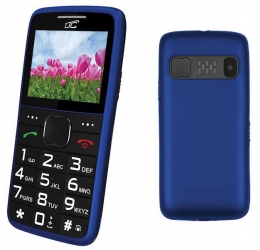 Telefon komórkowy dla seniora BT LTC MOB20 niebieski SOS aparat
