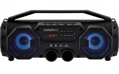Głośnik bluetooth Rebeltec SoundBOX 340 LED FM USB SD AUX TWS