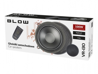 Zestaw głośników samochodowych BLOW VR-130 100W 4 Ohm