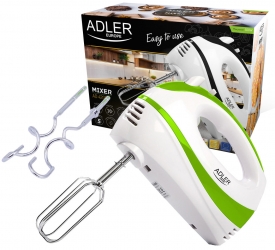 Ręczny mikser kuchenny 550 W Adler AD 4205 - zielony