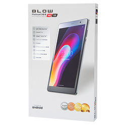 Tablet BLOW 8" PlatinumTAB8 V3 4G LTE WiFi GPS Bluetooth Android 12   czarne etui