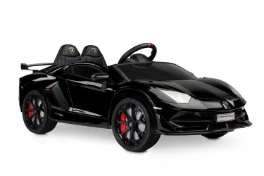 Samochód auto na akumulator Caretero Toyz Lamborghini Aventador SVJ akumulatorowiec + pilot zdalnego sterowania - czarny