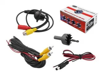 Uniwersalna kamera cofania 12V samochodowa AV LTC okrągła montażowa