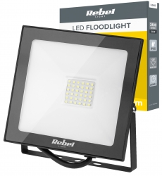 Halogen lampa LED naświetlacz Rebel 30W SMD 6500K 2400 lm