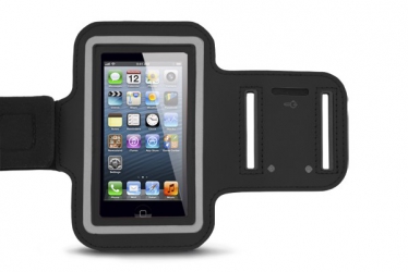 Słuchawki sportowe do biegania BT z mikrofonem + sportowa opaska na ramie na smartphone