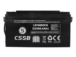 Akumulator żelowy CSSB 12V 65Ah