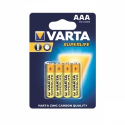 Baterie AAA VARTA R3 Superlife cynkowo-węglowe 4szt