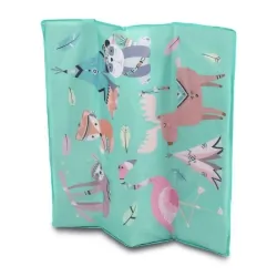 Duży kojec łóżeczko Lionelo Sofie + torba - turkusowe