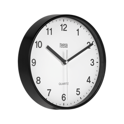 Zegar ścienny Teesa 20 cm - czarny