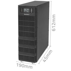 Zasilacz awaryjny UPS Qoltec Power Factor 1.0 6kVA 6000W LCD EPO USB On-line CZYSTY SINUS