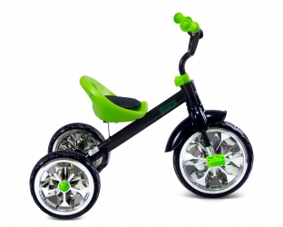 Rowerek trójkołowy dziecięcy Caretero Toyz York z pedałami - zielony