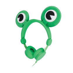 Zestaw dla dzieci zegarek smartwatch Q12 różowy + słuchawki nauszne Setty Froggy