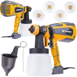 Agregat malarski pistolet do malowania 1000ml Powermat PM-PDM-600T   4 dysze
