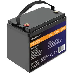 Akumulator LiFePO4 litowo-żelazowo-fosforanowy Qoltec 12.8V 150Ah 1920Wh BMS