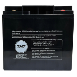 Akumulator żelowy TMT 12V 17Ah