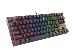 Aluminiowa klawiatura mechaniczna Genesis THOR 303 TKL RGB podświetlana gamingowa dla graczy