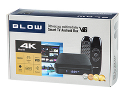 Android TV BOX BLOW BLUETOOTH V2 SMART TV 4K UltraHD WiFi   pilot AIR MOUSE