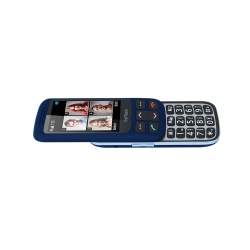 Telefon komórkowy telefon dla seniora myPhone Halo S+ niebieski czarny SOS aparat
