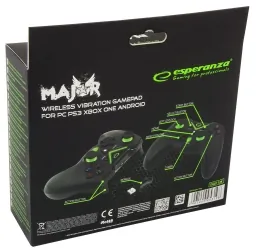 Bezprzewodowy gamepad do PC/PS3/XBOX ONE/ANDROID Esperanza MAJOR