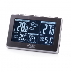 Stacja Pogodowa Adler AD 1175 Prognoza pogody data godzina 