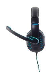 Słuchawki gamingowe nauszne z mikrofonem ESPERANZA Crow - niebieskie