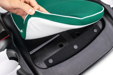 Podstawka - fotelik samochodowy Caretero TIGER ciemny zielony 15-36 kg