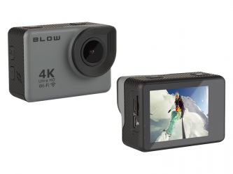 Kamera sportowa Blow Pro4U 4K Wi-Fi + wodoodporna obudowa + pilot
