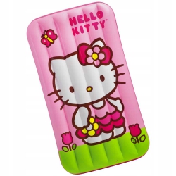 Nadmuchiwany materac łóżko dziecięce Hello Kitty Intex 88cm x 157cm x 18cm