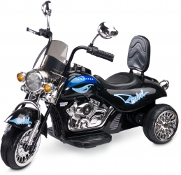 Motocykl motor na akumulator Caretero Toyz Rebel akumulatorowiec - czarny