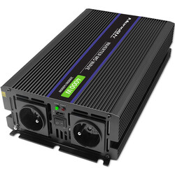 Przetwornica napięcia Qoltec Monolith 4000 MS Wave 12V/230V 2000W/4000W USB