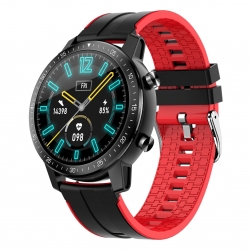 Zegarek sportowy smartwatch SENBONO S30 Full HD - czerwony