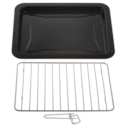 Piekarnik elektryczny 22 L Adler AD 6024   blacha do pieczenia   ruszt z uchwytem