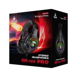 Gamingowe słuchawki podświetlane nauszne Kruger&amp;Matz Warrior GH-100 PRO