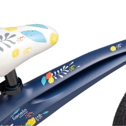 Rowerek biegowy Lionelo BART AIR 12" pompowane koła rama magnezowa - niebieski