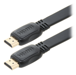 Kabel HDMI męski 4K 3D Blow CLASSIC płaski 5m pozłacany