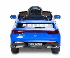 Samochód auto na akumulator Caretero Toyz Mercedes-Benz EQC 400 POLICJA akumulatorowiec + pilot - niebieski