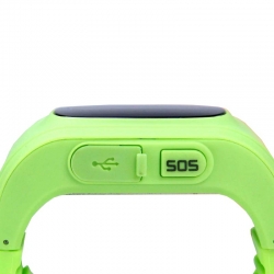 Zegarek KIDS SMARTWATCH dla dzieci lokalizator GPS SIM kolor zielony