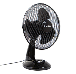 Wentylator biurkowy BLOW 12"/30cm 40W czarny