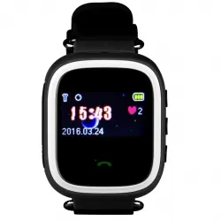 Zegarek smartwatch dla dzieci LOKALIZATOR GPS SIM SOS - czarny