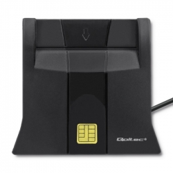 Inteligentny czytnik chipowych kart ID Qoltec USB 2.0